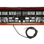 Rama pentru numar de inmatriculare cu iluminare