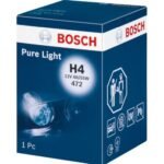 Bec Halogen Bosch Pure Light H4 12V 55W/60W, P43T