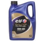 Ulei motor ELF EVOLUTION FULL-TECH LSX 5W40, volum 5 litri, sintetic