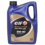 Ulei motor ELF EVOLUTION FULL-TECH LSX 5W40, volum 5 litri, sintetic