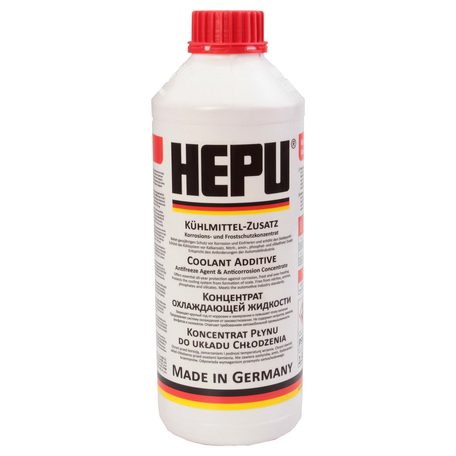 ea7775e2293e360f60dba7fcea05a5d450298766_0 Antigel Concentrat Hepu G12 Roșu (-37°C) – 1,5L - imagine 1